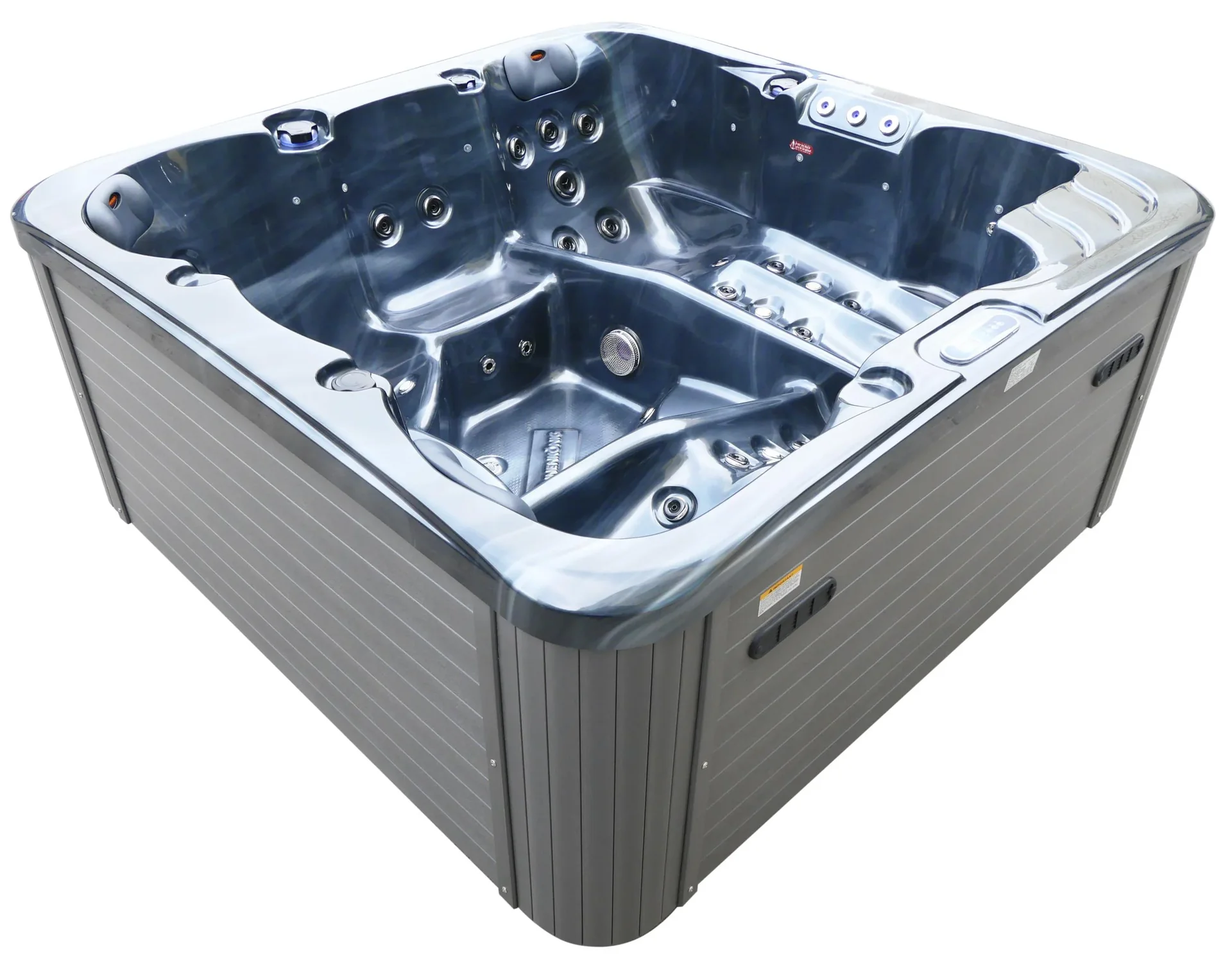 Whirlpool - Borneo schwarz inklusive Anlieferung und Inbetriebnahme - 0