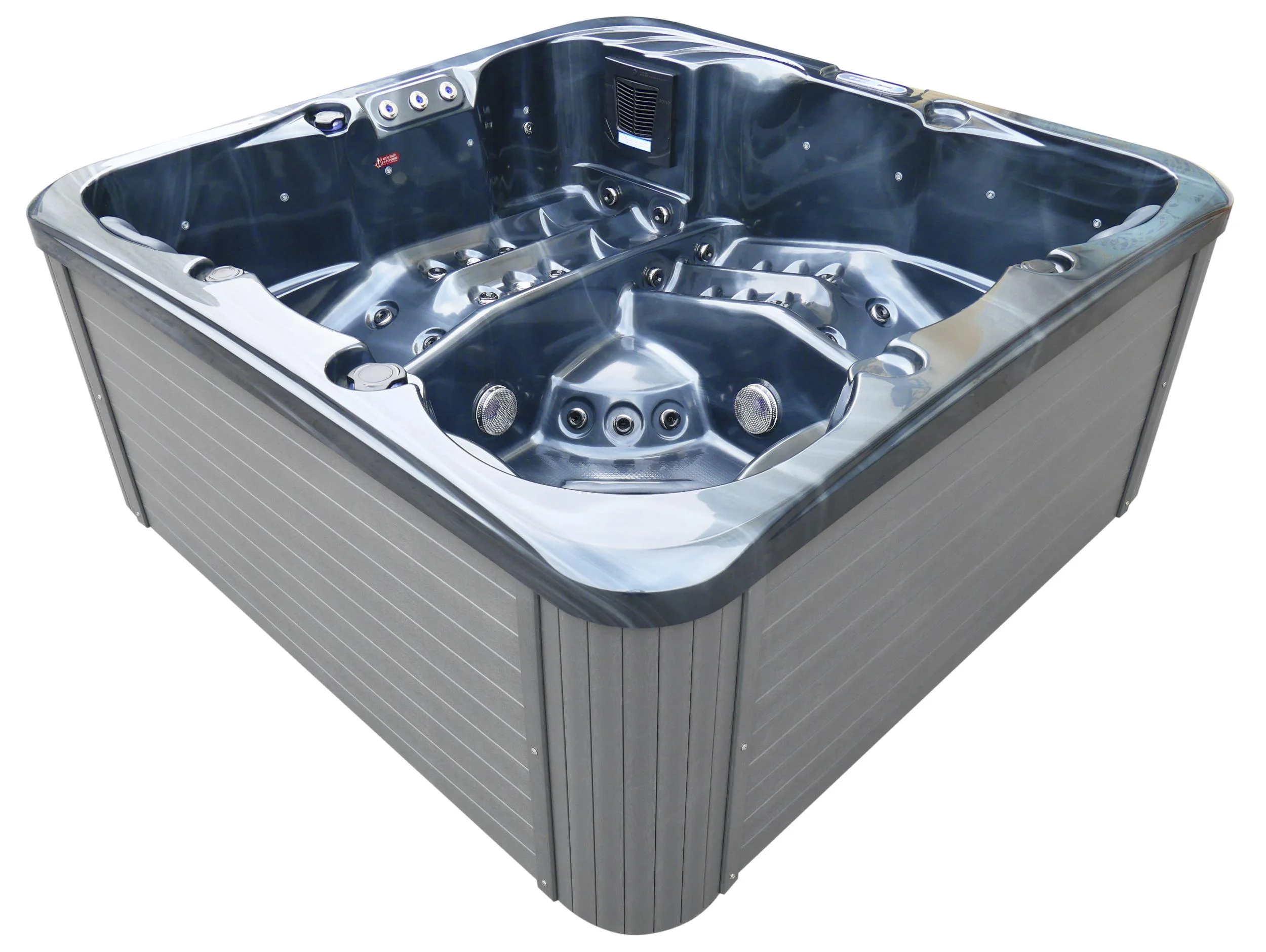 Whirlpool - Borneo schwarz inklusive Anlieferung und Inbetriebnahme - 2