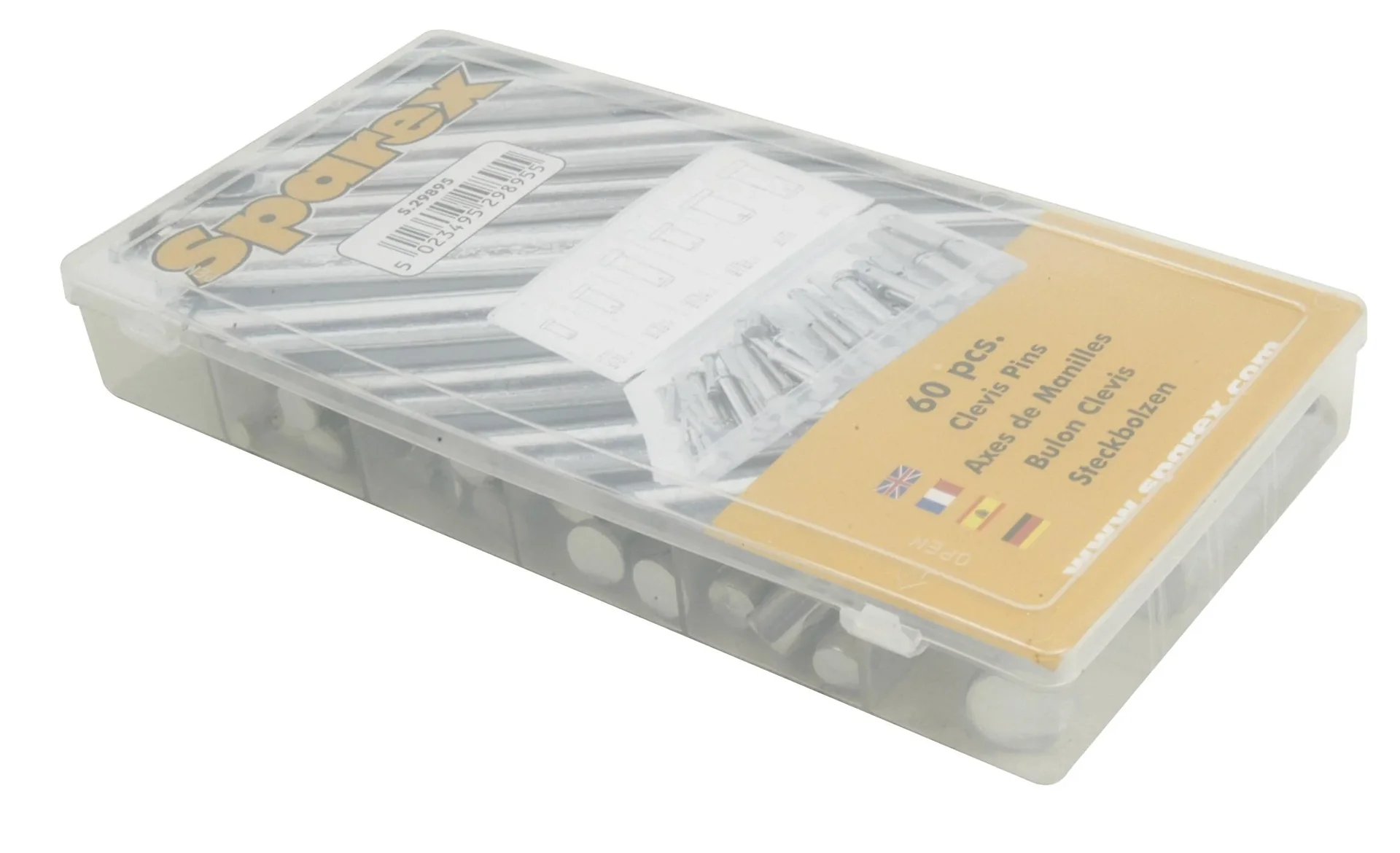 Splintbolzen zöllig, 60 Teile - 0