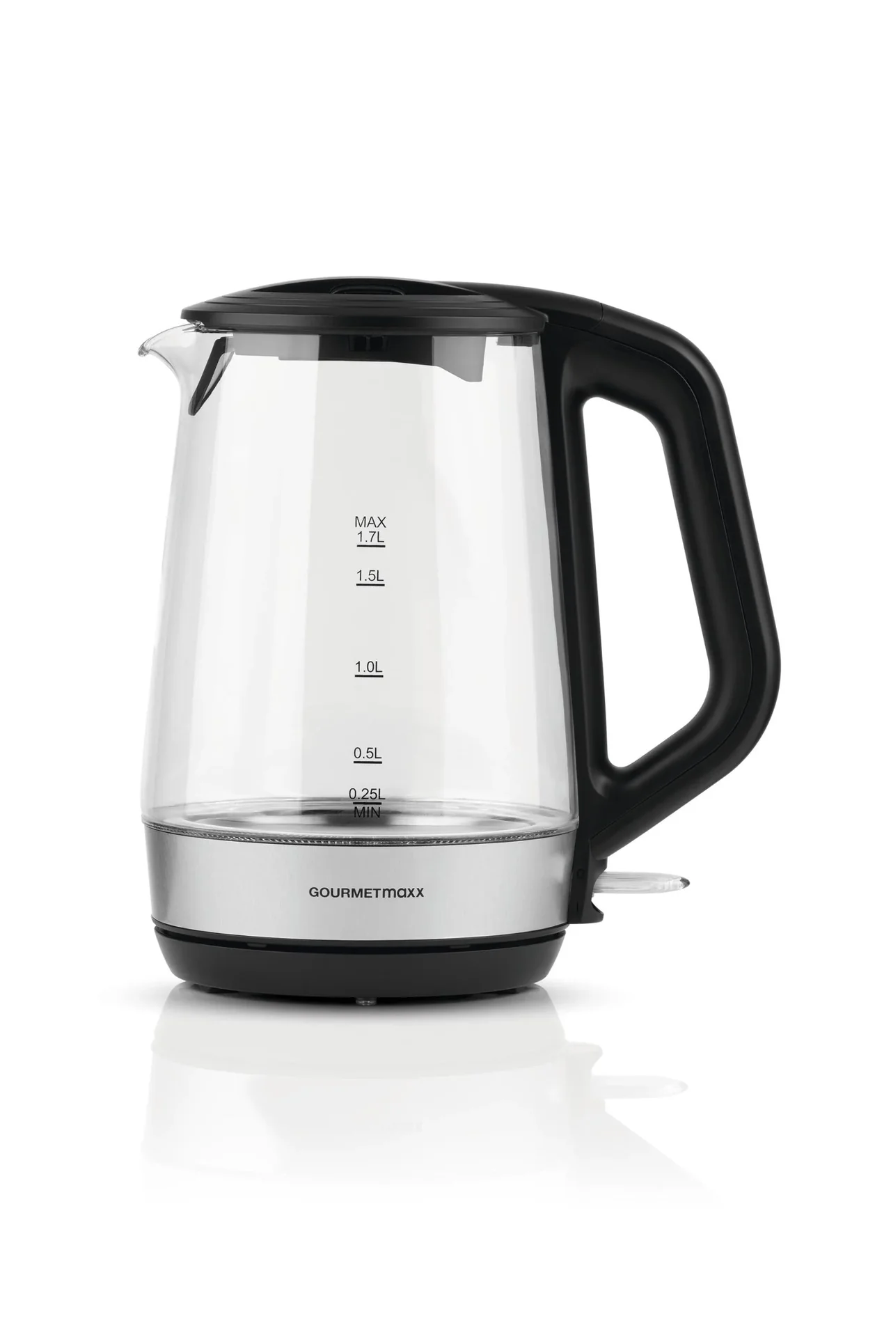 Glas Wasserkocher "Tasse für Tasse" 1,7 Liter, 2200 W - 1