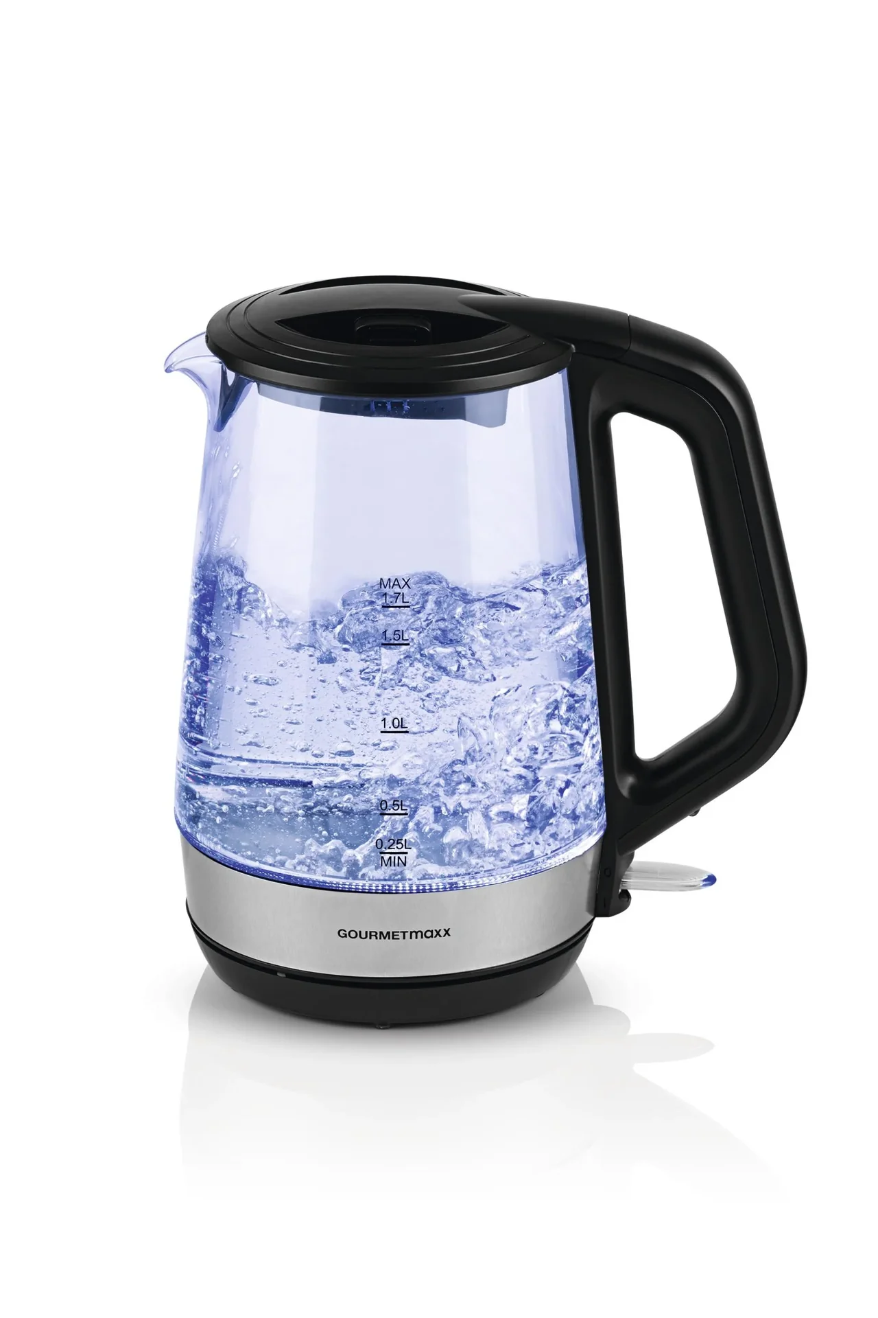 Glas Wasserkocher "Tasse für Tasse" 1,7 Liter, 2200 W - 4