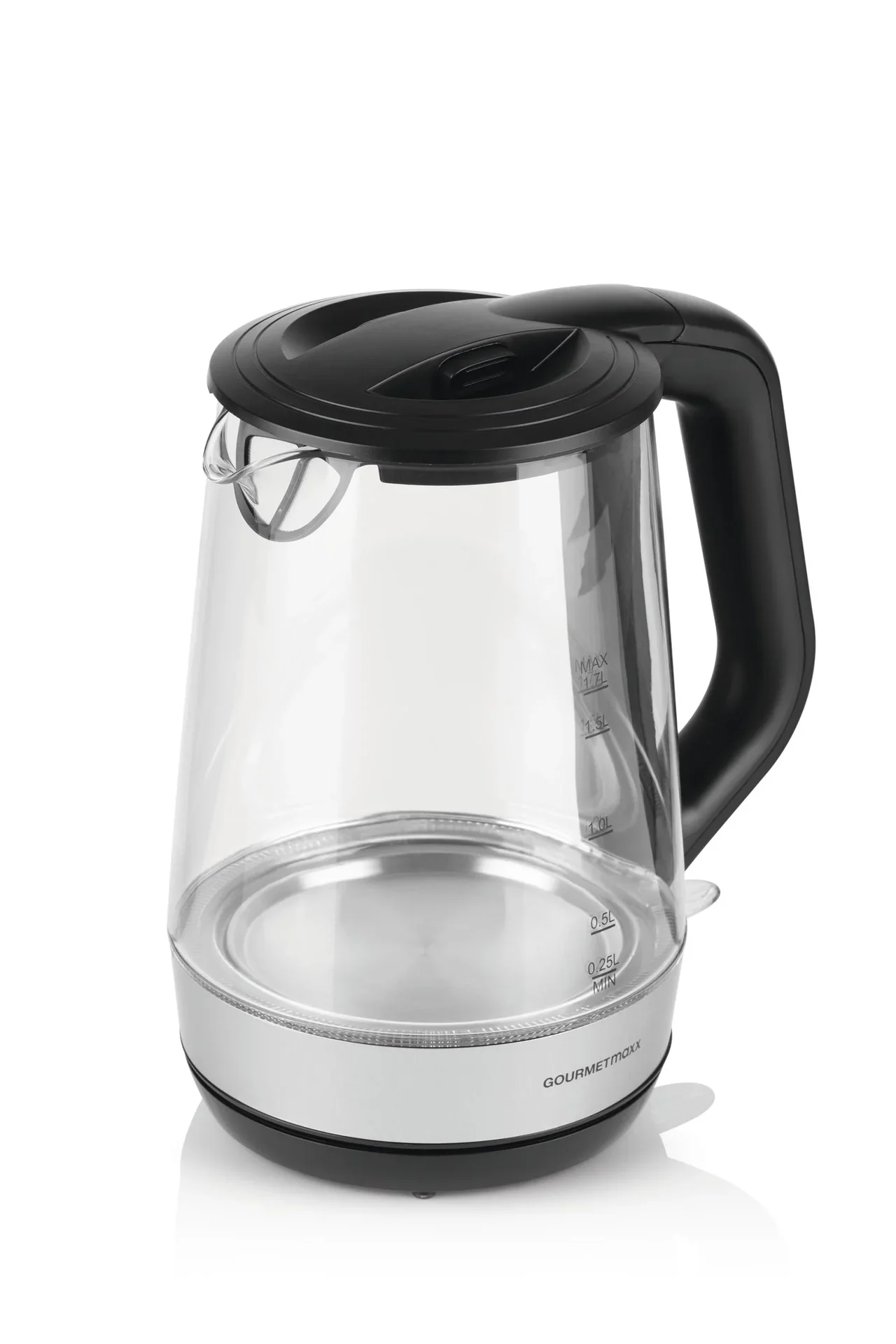 Glas Wasserkocher "Tasse für Tasse" 1,7 Liter, 2200 W - 6