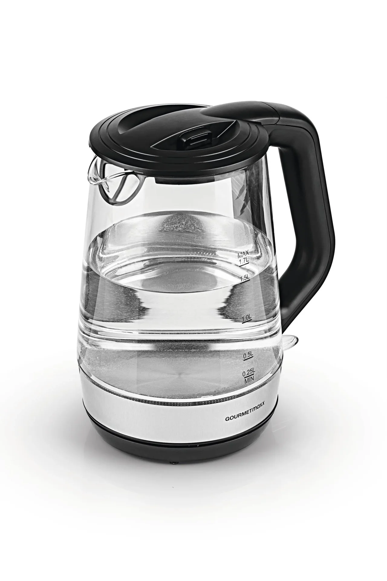 Glas Wasserkocher "Tasse für Tasse" 1,7 Liter, 2200 W - 7