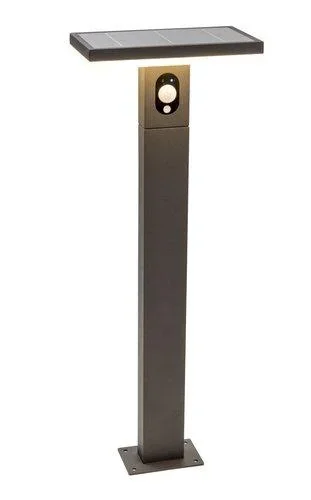 Solar LED Sockel ARIANE mit Sensor Schwarz, 3,3 Watt, 210 lm, warmweiß - 2