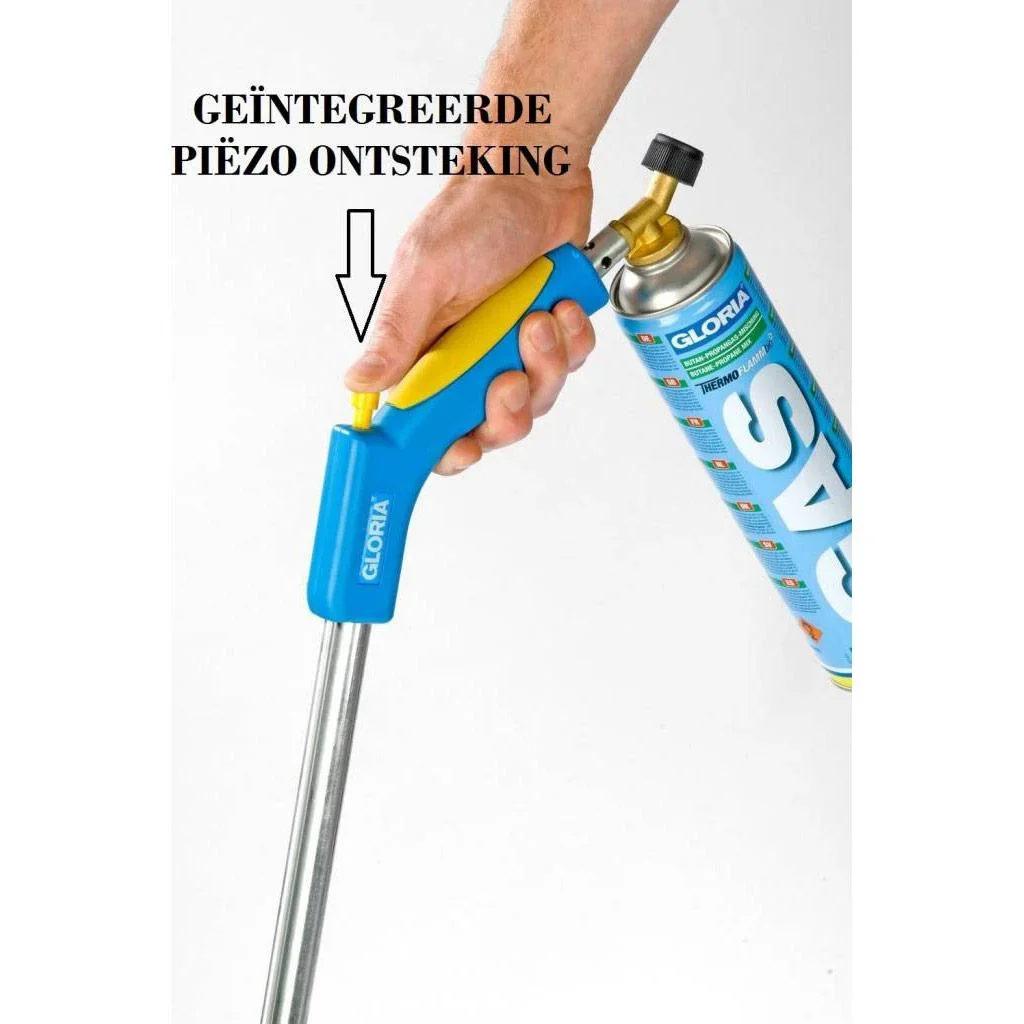 Gloria Thermoflamm Bio Comfort Unkrautbrenner mit Softgriff und kostenloser Gasflasche - 1