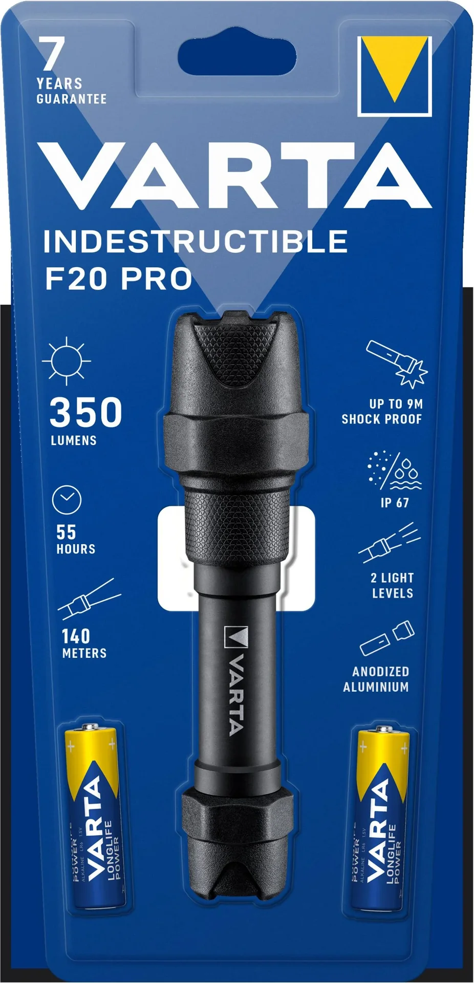 LED Taschenlampe - F20 Pro Indestructible, stoßabsorbierend - 2