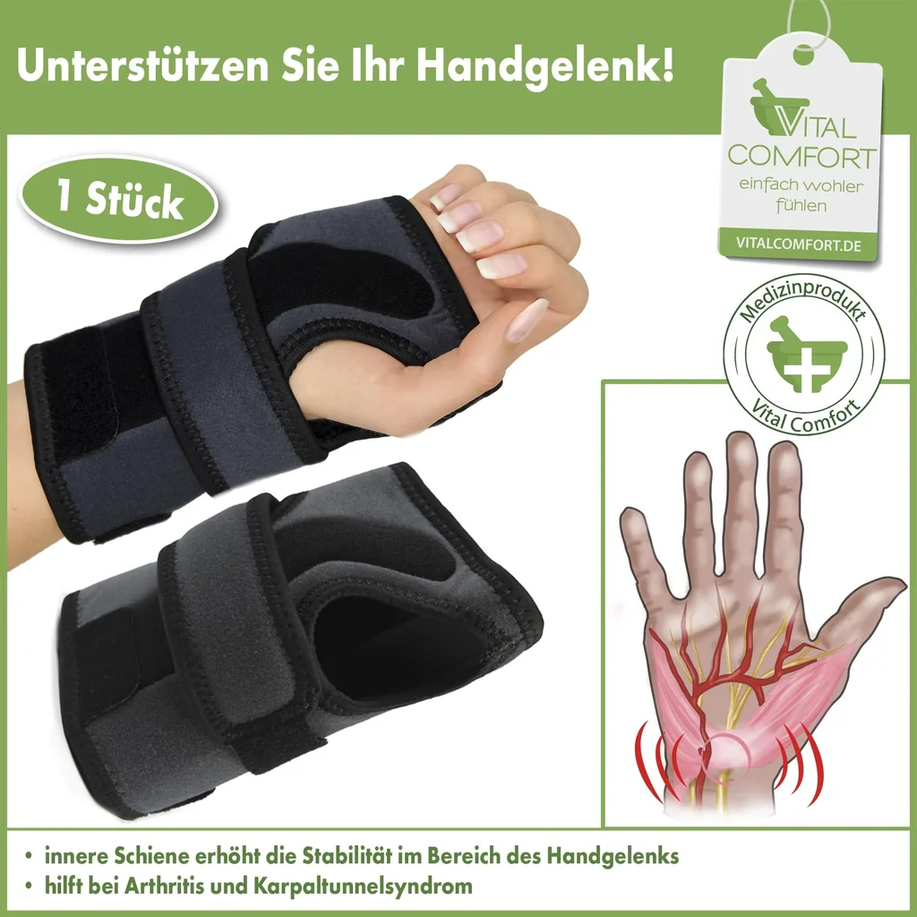 Handgelenkbandage bei Athrose und Karpaltunnel, rechts, 1 Stück - 2