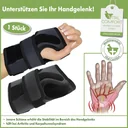 Handgelenkbandage bei Athrose und Karpaltunnel, rechts, 1 Stück - 2