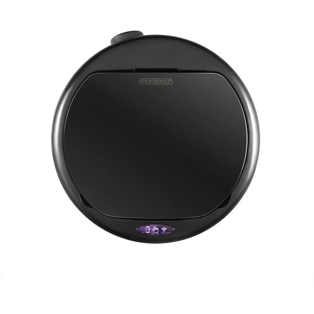 Automatischer Edelstahl-Mülleimer / Abfallbehälter mit Sensor - 56 L - Schwarz - 1