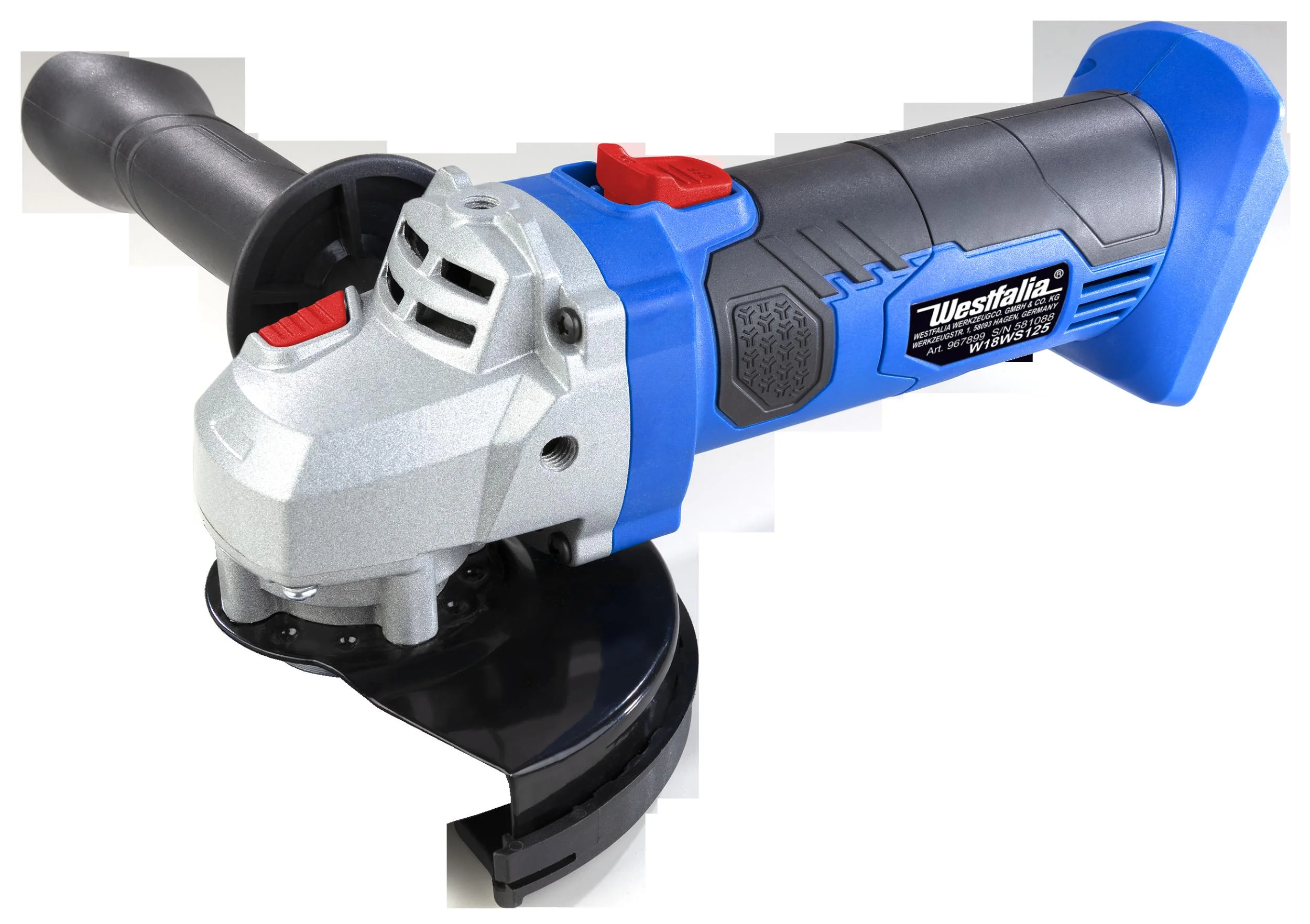 Akku Winkelschleifer Li-Ion W18WS125 18 V, ohne Akku und Ladegerät - 6