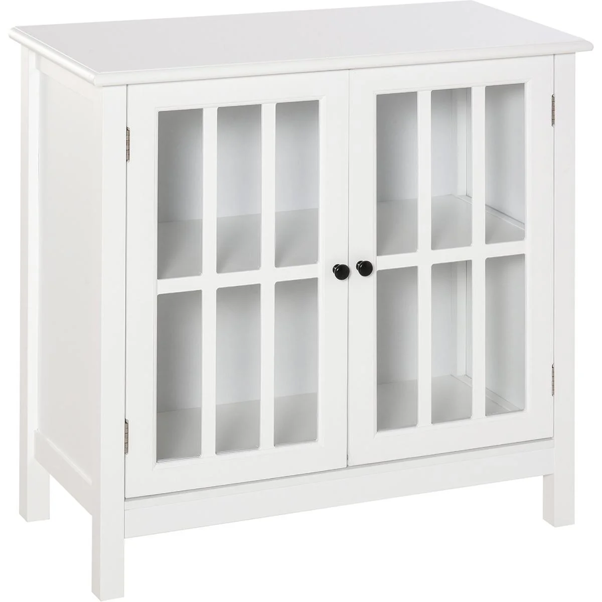 Küchenschrank mit Glastüren Weiß - 5