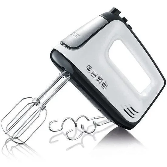 Handmixer - 400W - Weiß/Schwarz - 2