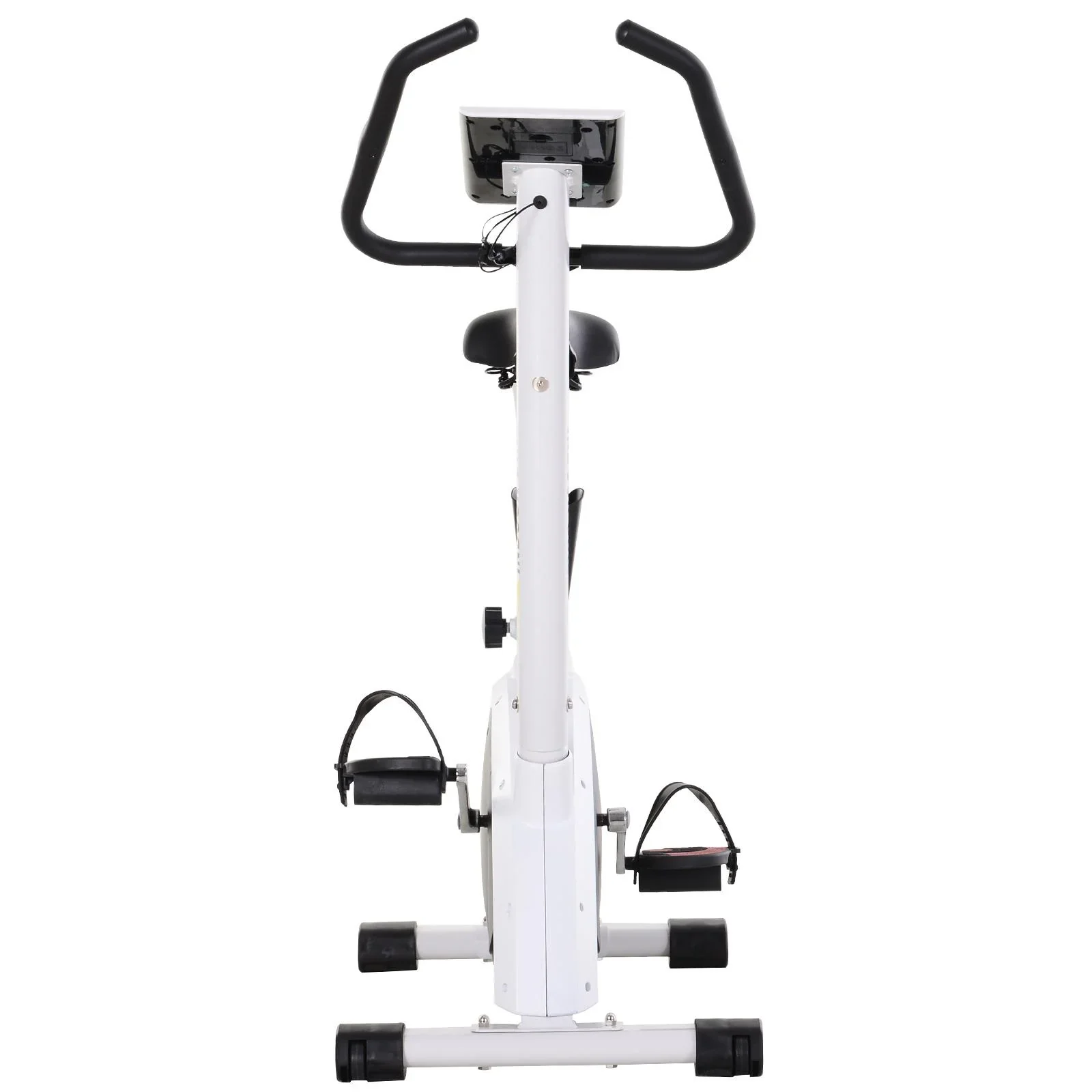 Hometrainer für den Heimgebrauch Stahl weiß - 3