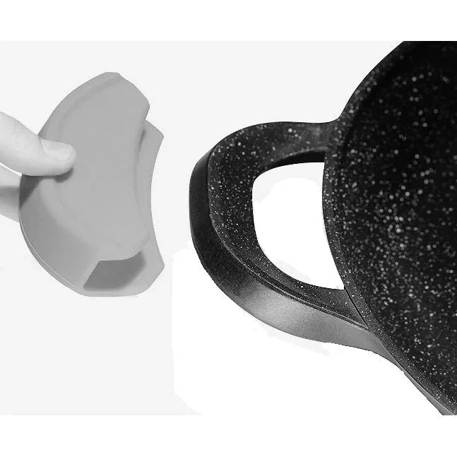 Cheffinger Paella-Topf - Antihaftbeschichtung - 36 cm - 3