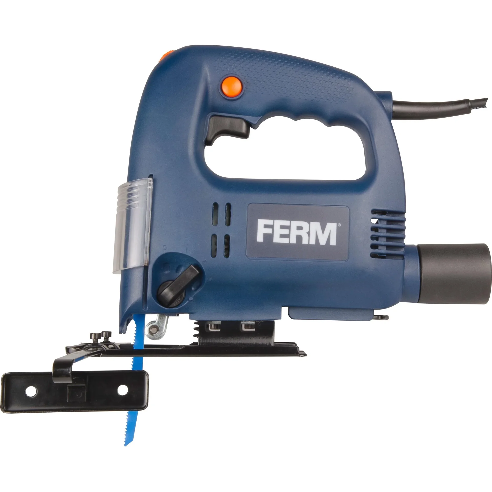 JSM1023 Stichsäge 570W - 4 Pendelpositionen - 45 Grad Einstellbar - Parallelführung - Mit 4 Sägeblätter und Vakuum-adapt - 3