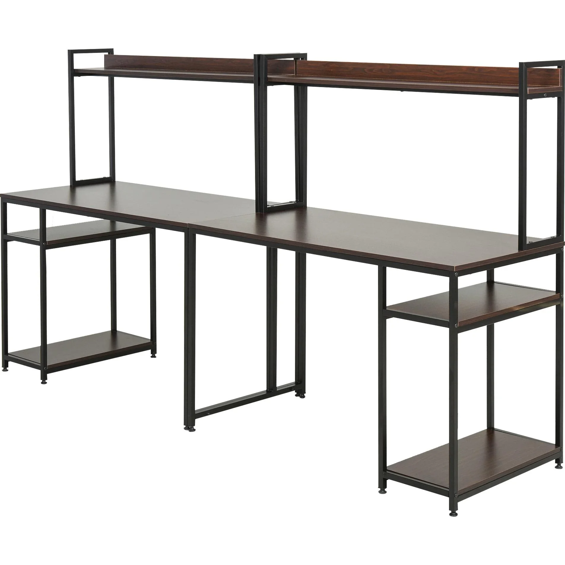 Computertisch, schwarz - 4