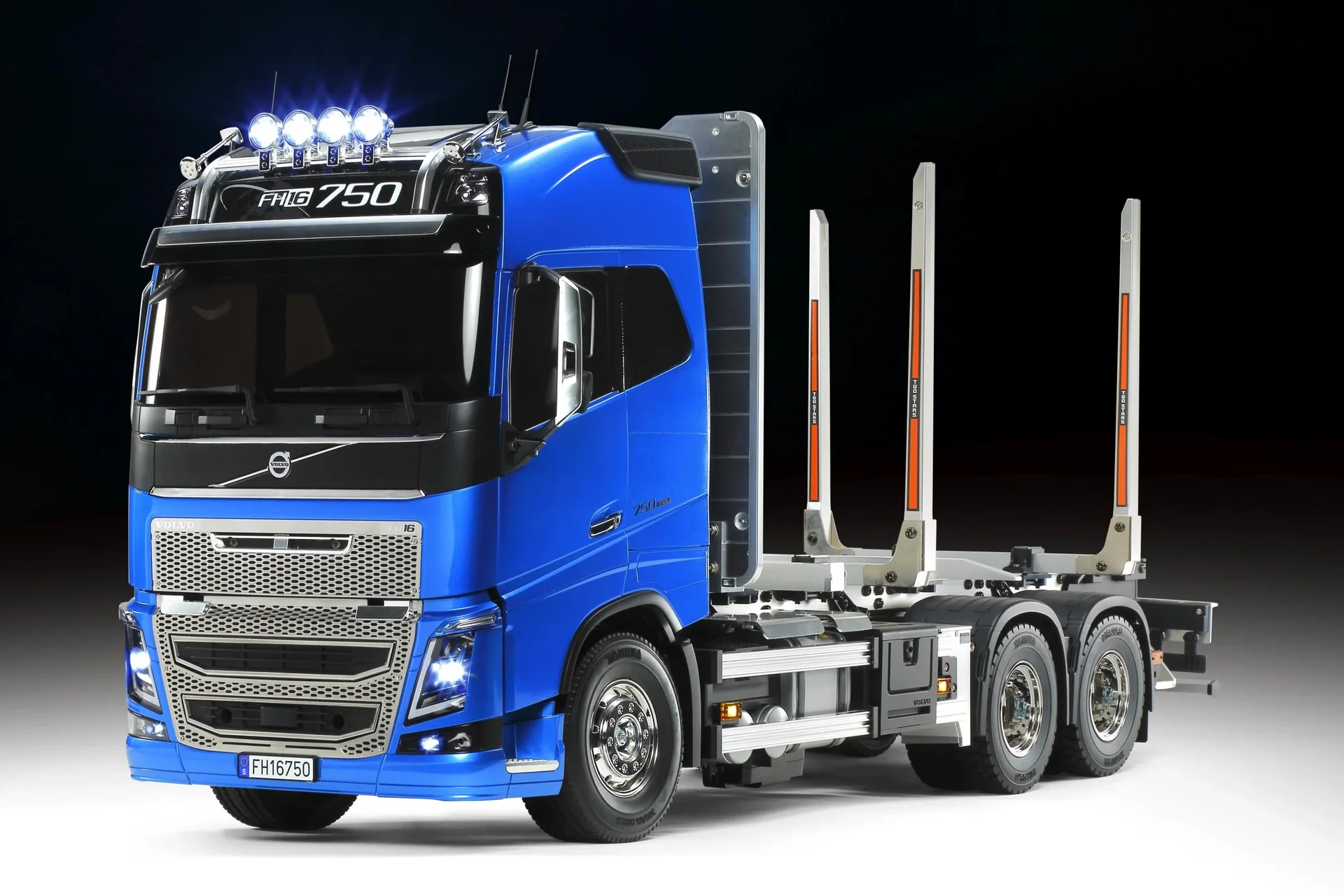 1:14 RC XB Volvo FH16 Holztransporter - 0