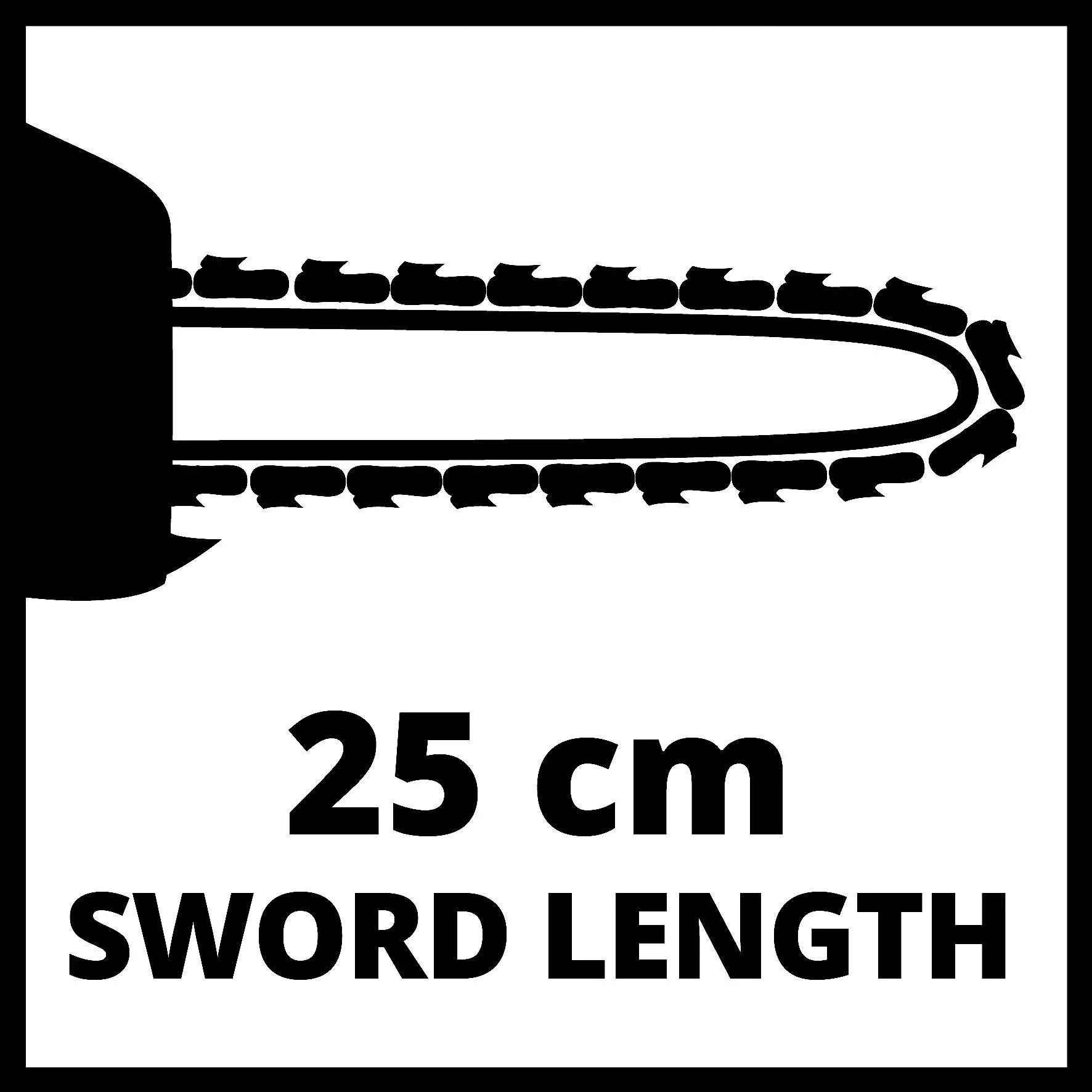 Akku-Kettensäge Power X-Change GE-LC 18/25-1 Li Kit (1x3,0Ah) - 9