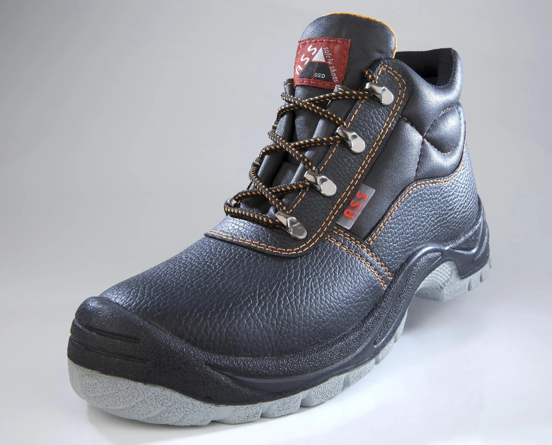 Sicherheits Halbschuh S3, Farbe schwarz/orange, Gr.38 - 2