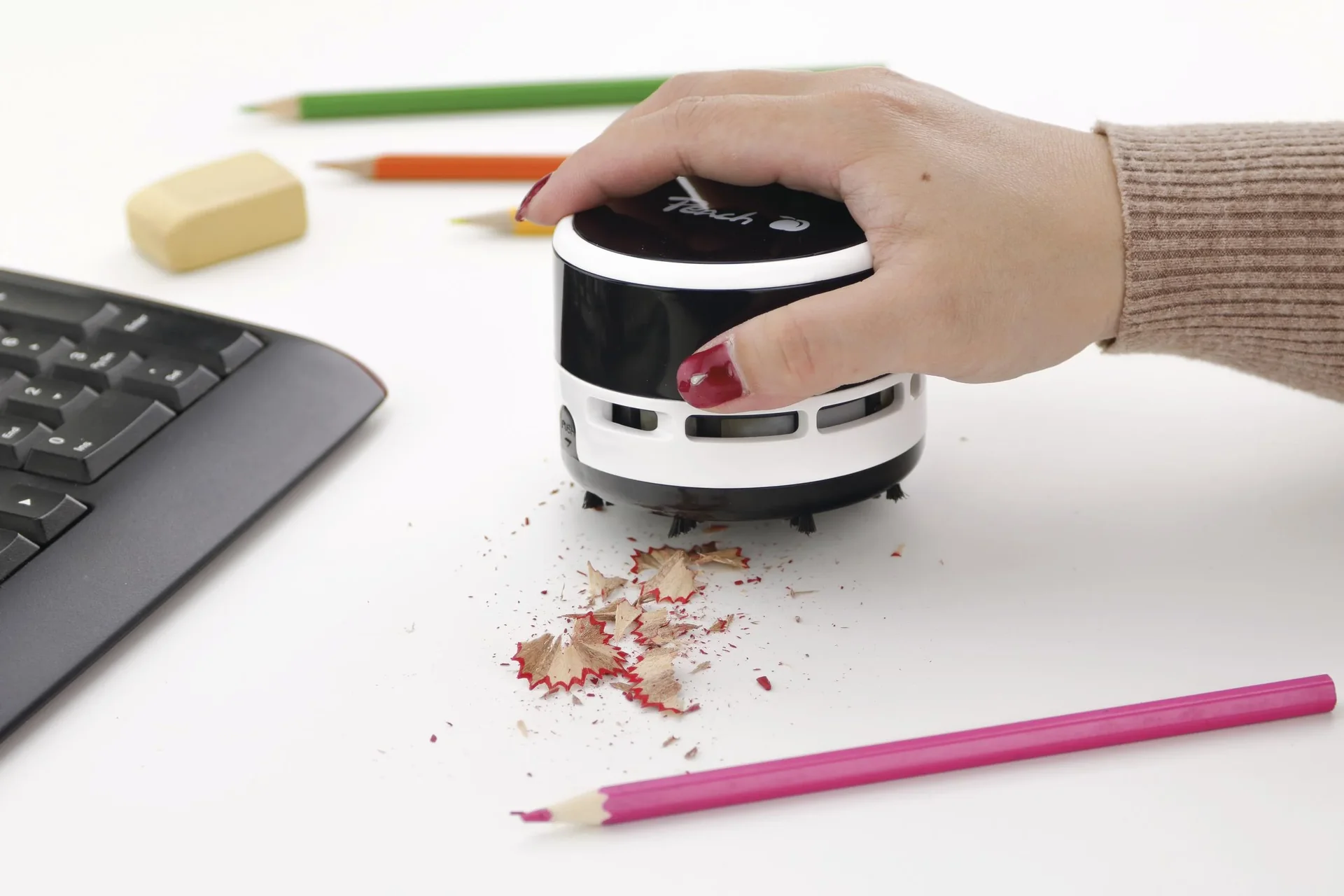 Mini-Tischsauger, kabellos, batteriebetrieben - 2