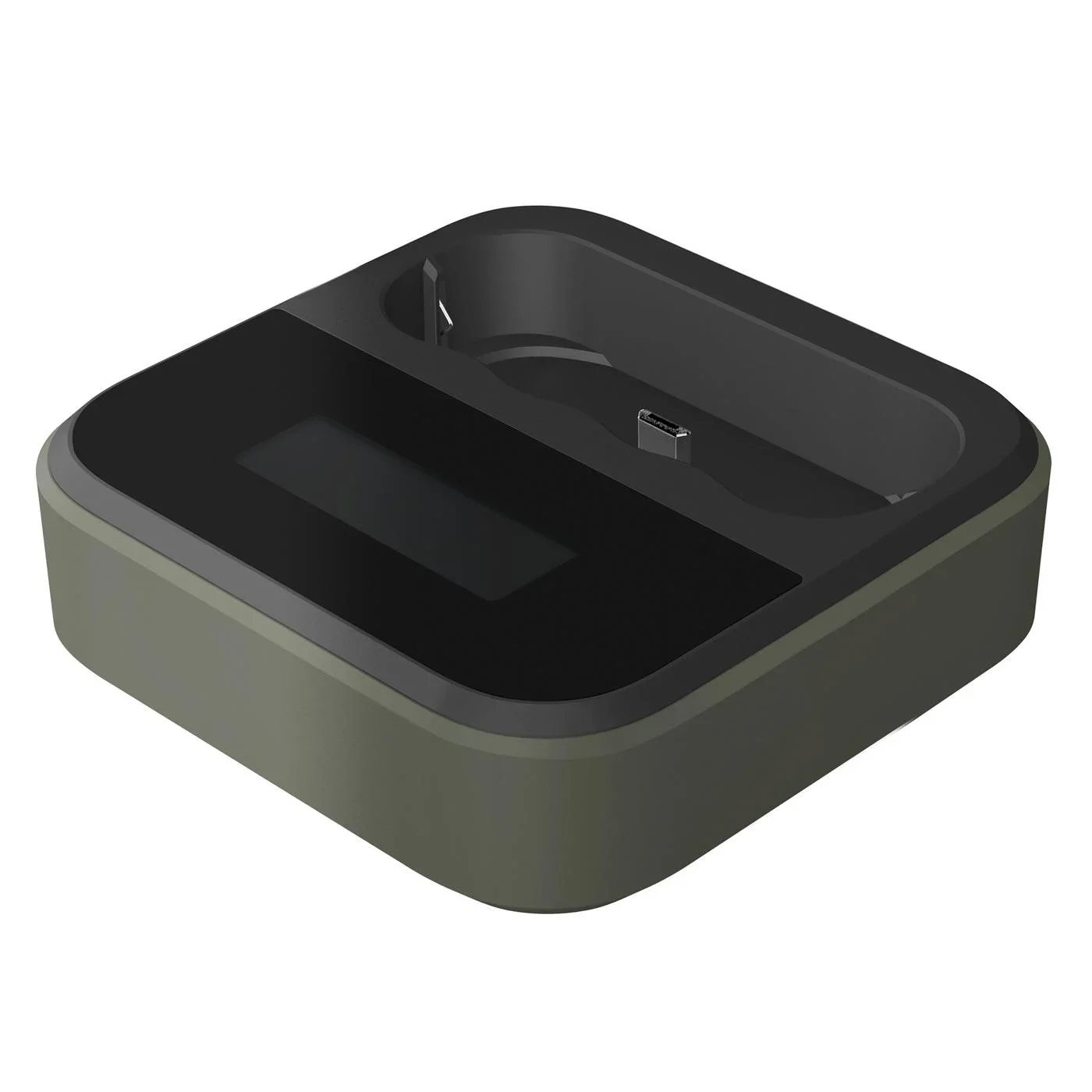 Ladegerät mit Docking Station, LCD Ladestandsanzeige für 4 AA/AAA NiMH Akkus inkl. 4 ReCyko Mignon(AA)NiMH Akkus 2100mAh - 5
