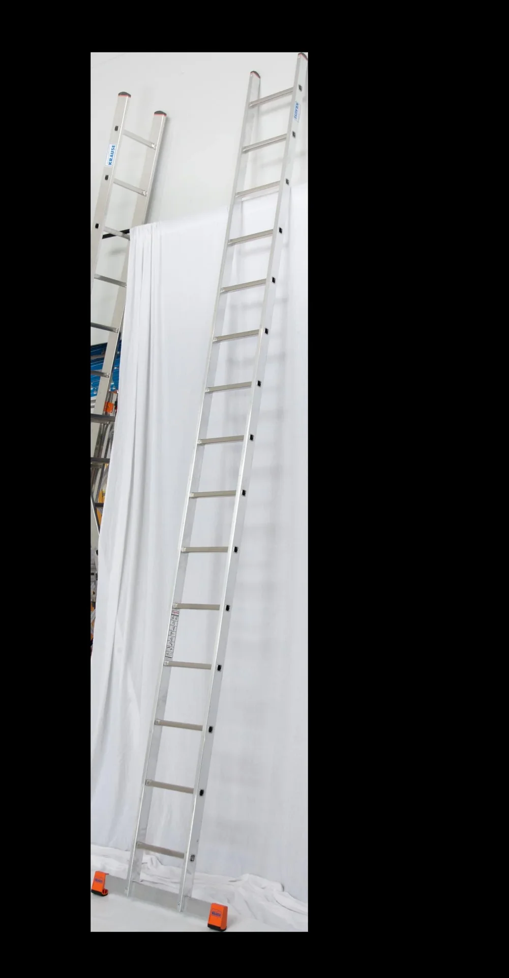 Alu Anlegeleiter mit 15 Sprossen - 3