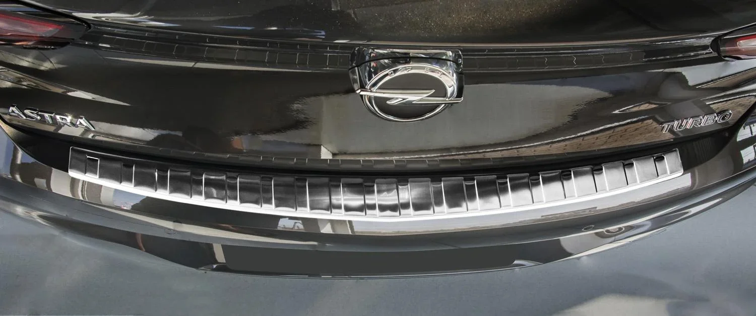 Ladekantenschutz Edelstahl für Opel Astra V (K) Hatchback (5-türer>, Baujahr 2015-2019, FL 2019> - 1