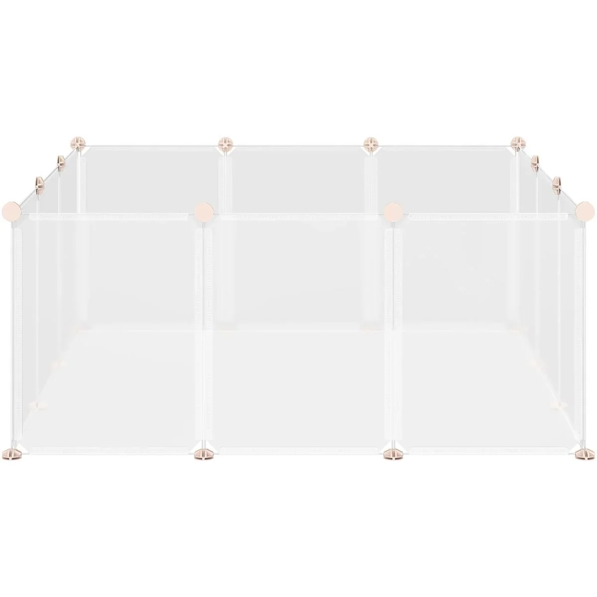 Laufgehege für kleine Haustiere weiß - 0