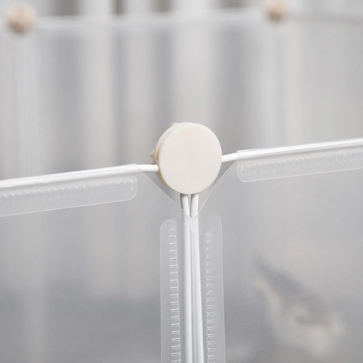 Laufgehege für kleine Haustiere weiß - 4