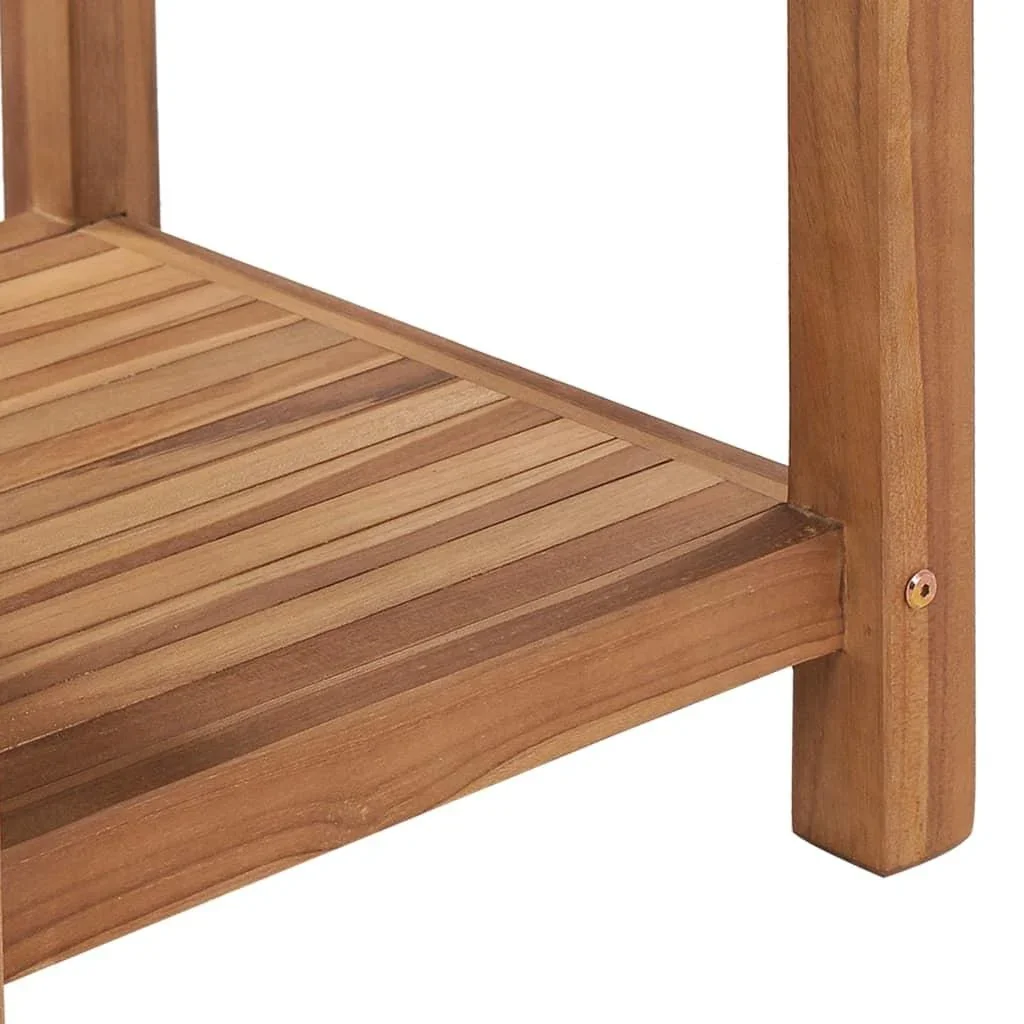 Couchtisch 45x45x45 cm massiv Teak - 2