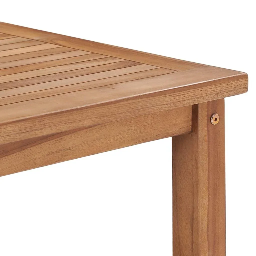 Couchtisch 45x45x45 cm massiv Teak - 4