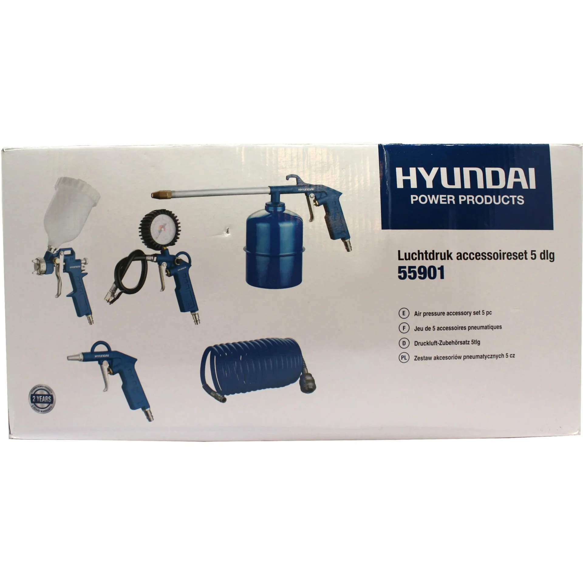 5-teiliges Kompressor-Zubehörset - 1