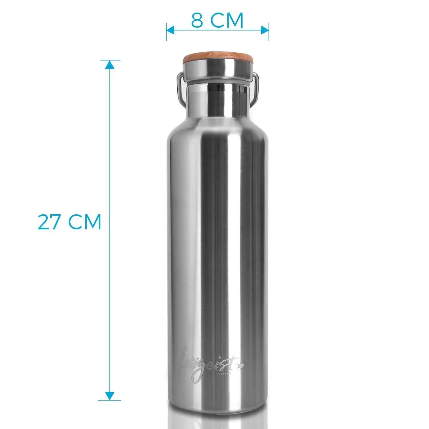 Edelstahl Isolierflasche, doppelwandig vakuumisoliert, 750 ml - 7