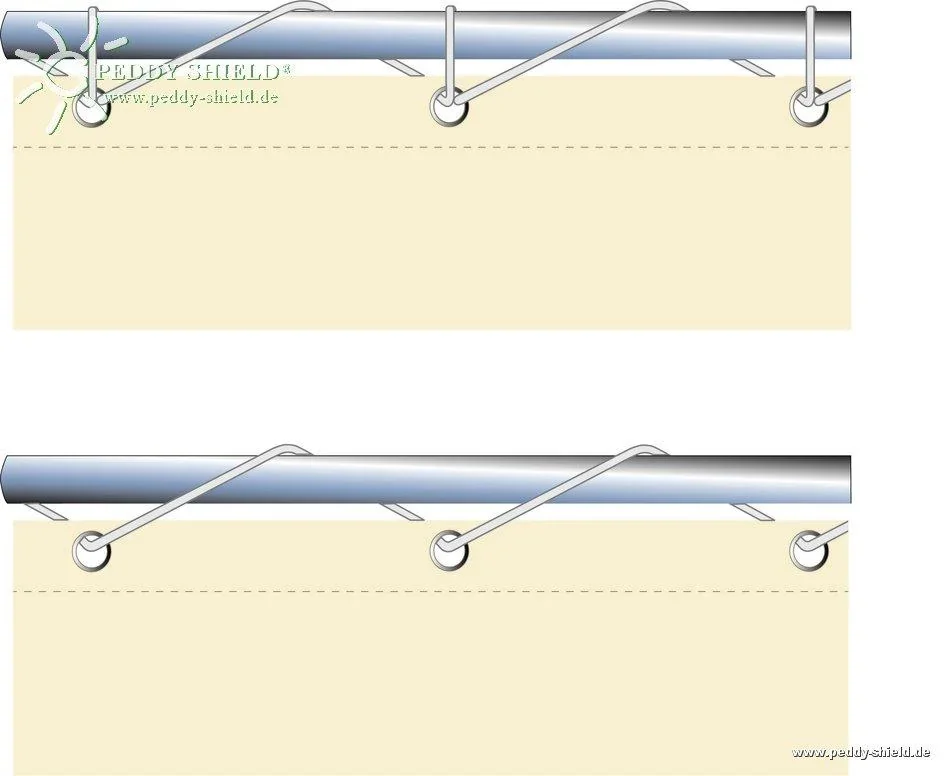 Balkonverkleidung sisal 65 x 300cm - 2