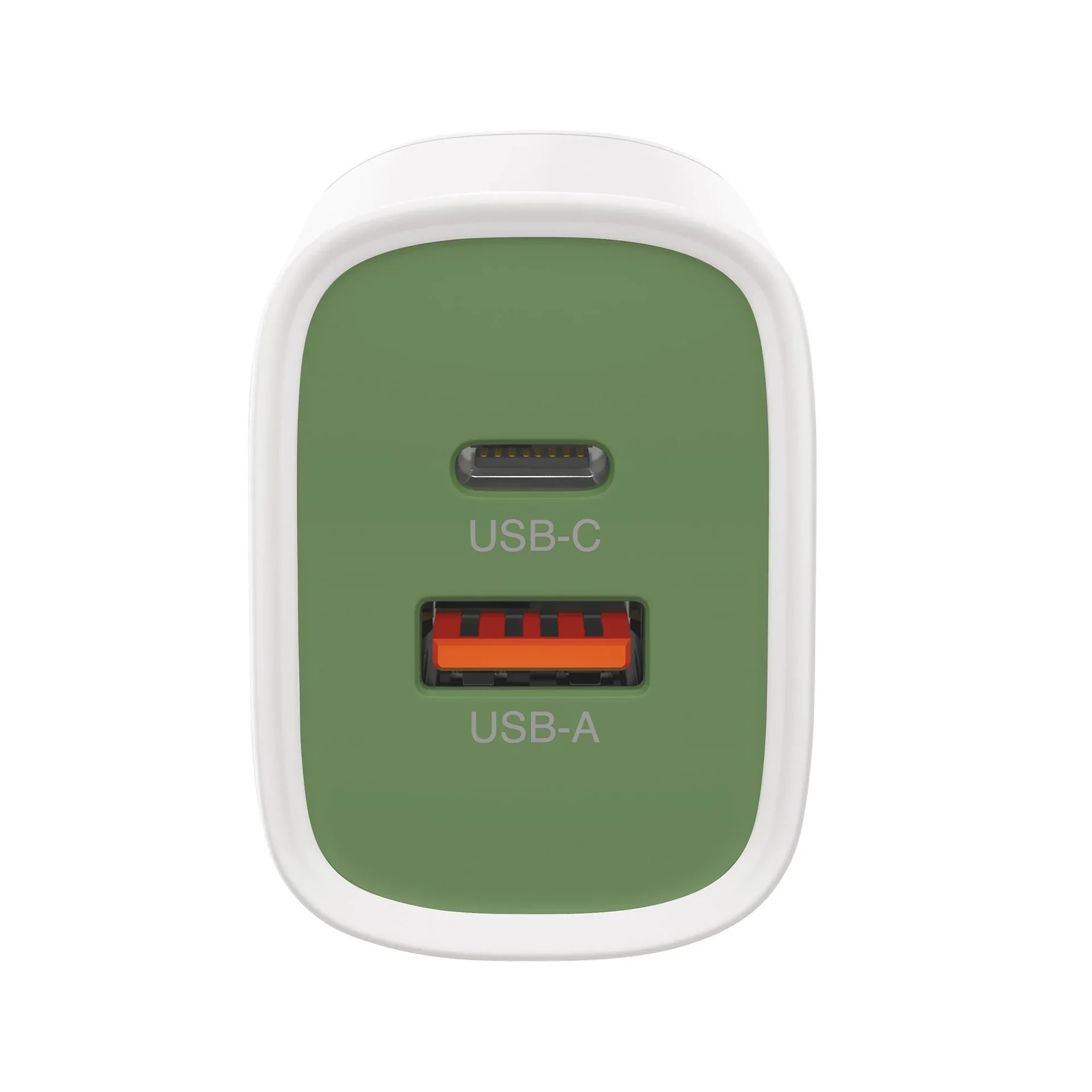 USB Schnellladeadapter mit 1 x USB-A und 1 x USB-C Anschluss inklusive Welt-Reiseadapter, max. 20 Watt - 6