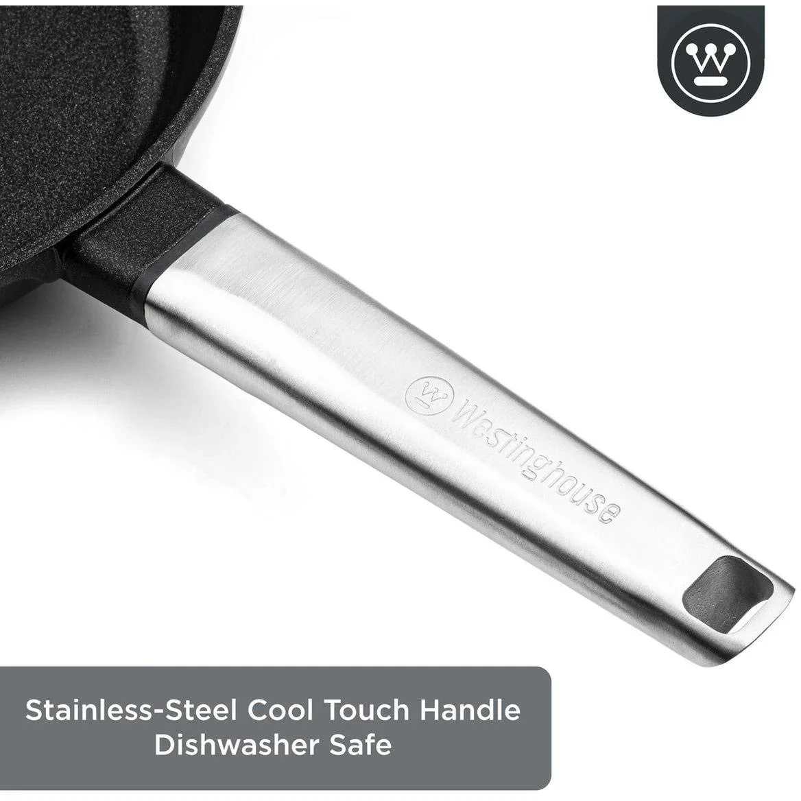 Performance Series Töpfe & Pfannen - Stielkasserolle 18 cm + Grillpfanne 28 cm - Schwarz - 4