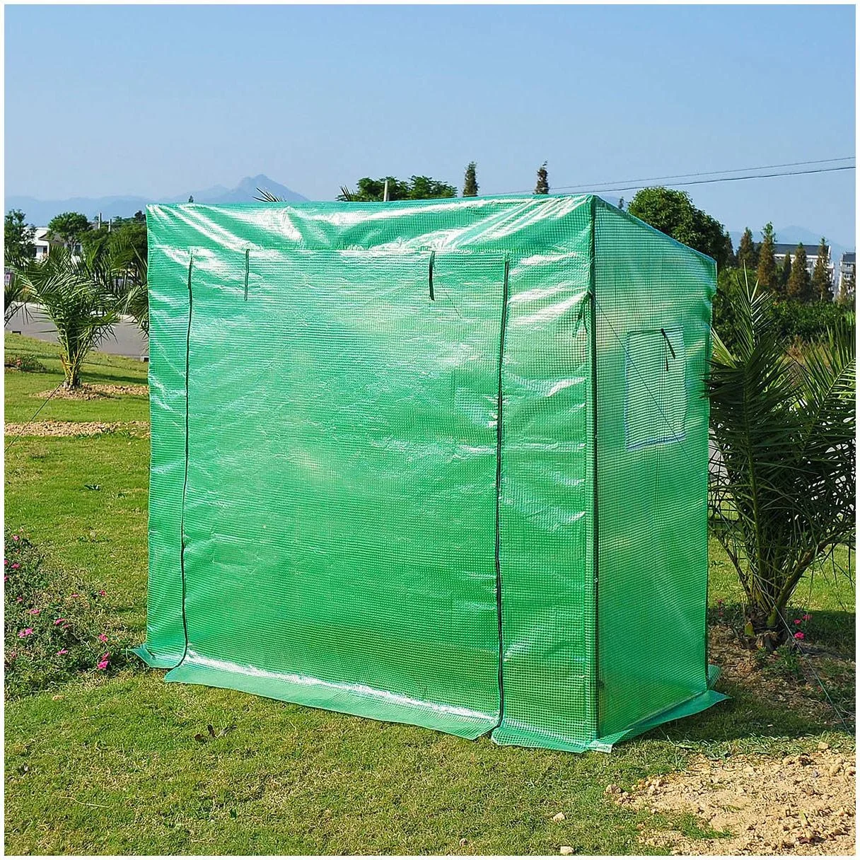 Gewächshaus Pflanzenhaus mit Fenster Frühbeet - 1