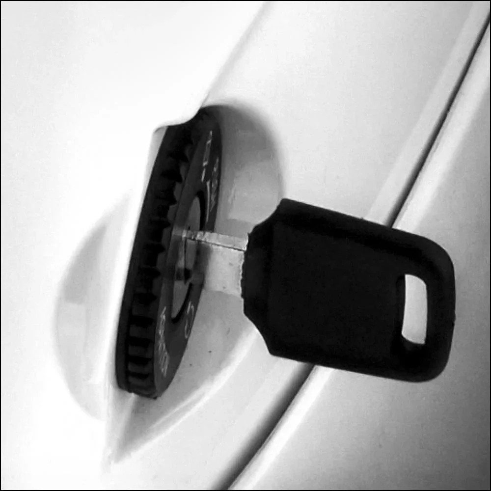 E-Roller / Retromofa "Turin" 45 km/h schwarz/weiß - 6