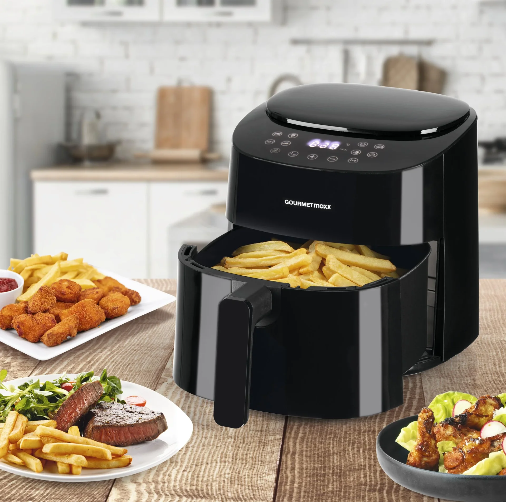 Digital Heißluft-Fritteuse 4,5 Liter - 6