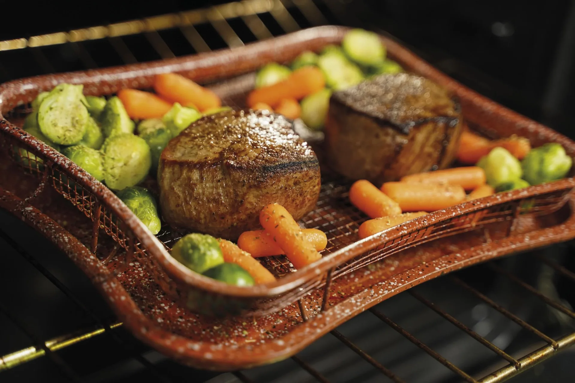 Backofen-Grillkorb "Super Crisper", 3-fach antihaftbeschichtet - 2