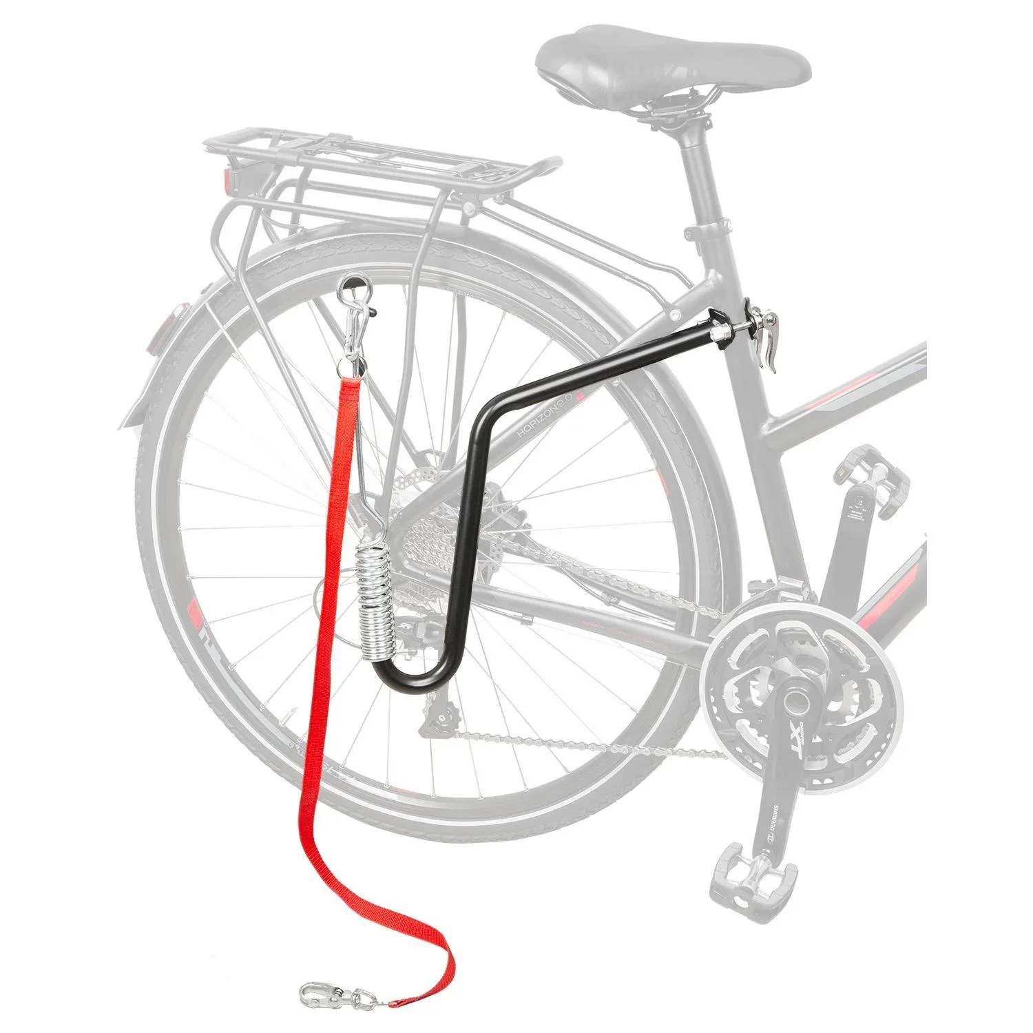 Hundeleine-Führungsstange für das Fahrrad - 0