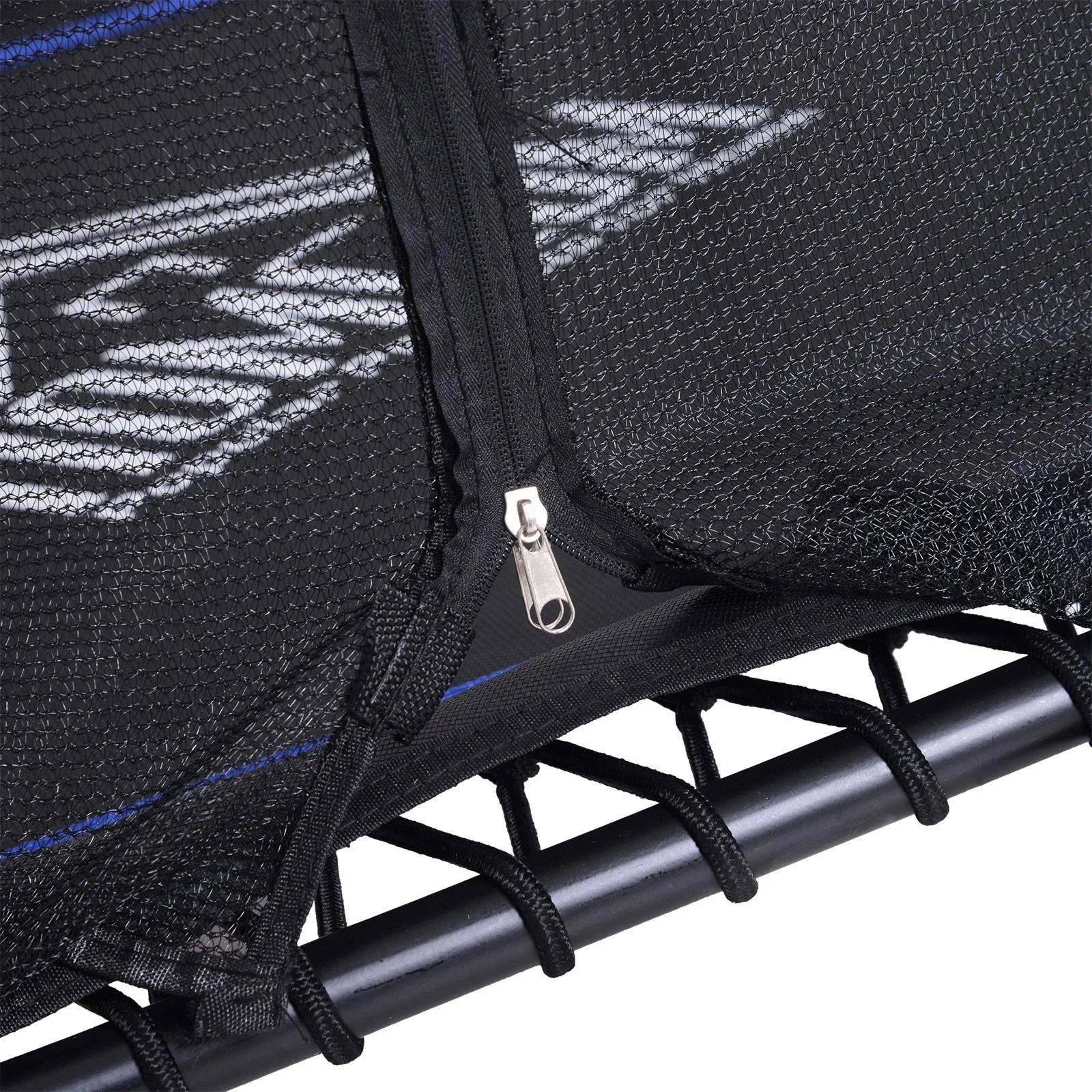 Trampolin Kinder Gartentrampolin mit Sicherheitsnetz Randabdeckung Ø155cm bis 60kg - 2