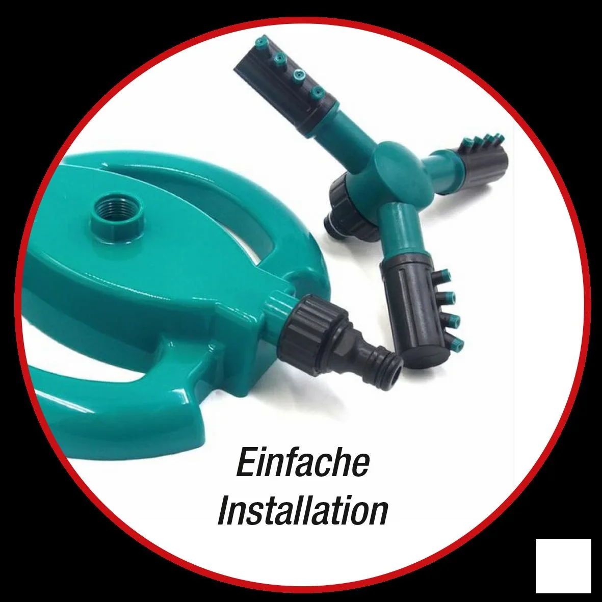 Gartensprinkler, 360°C - 2