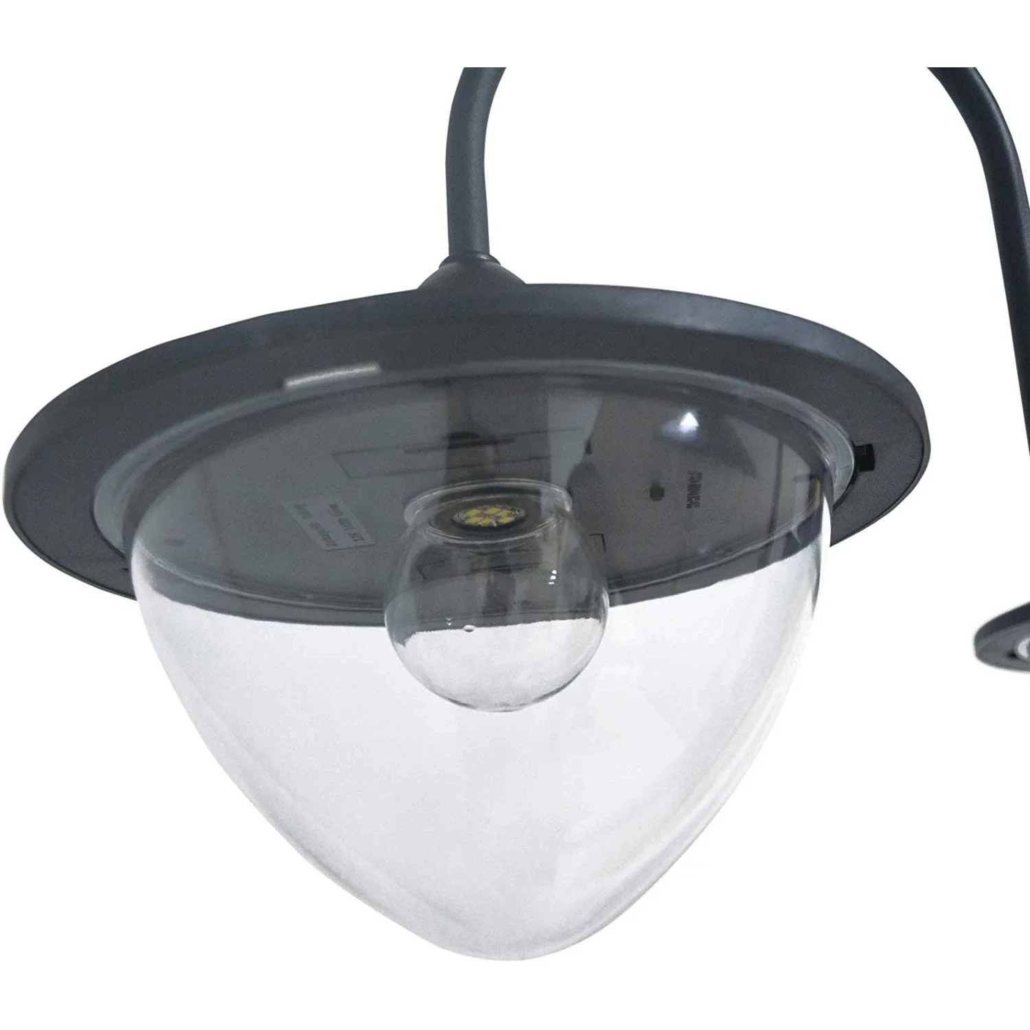 Solar-Laterne mit Blumentopf - 1