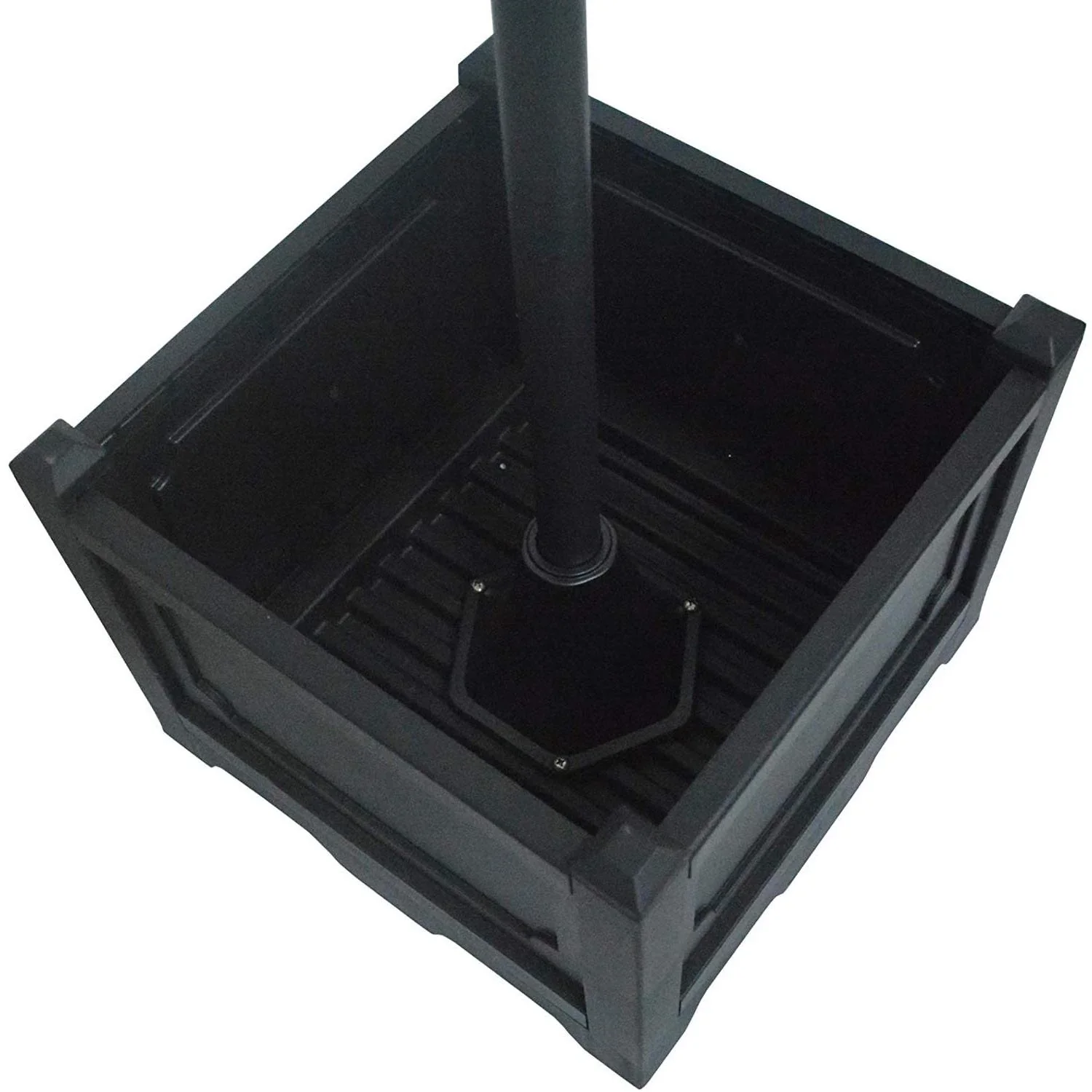 Solar-Laterne mit Blumentopf - 5