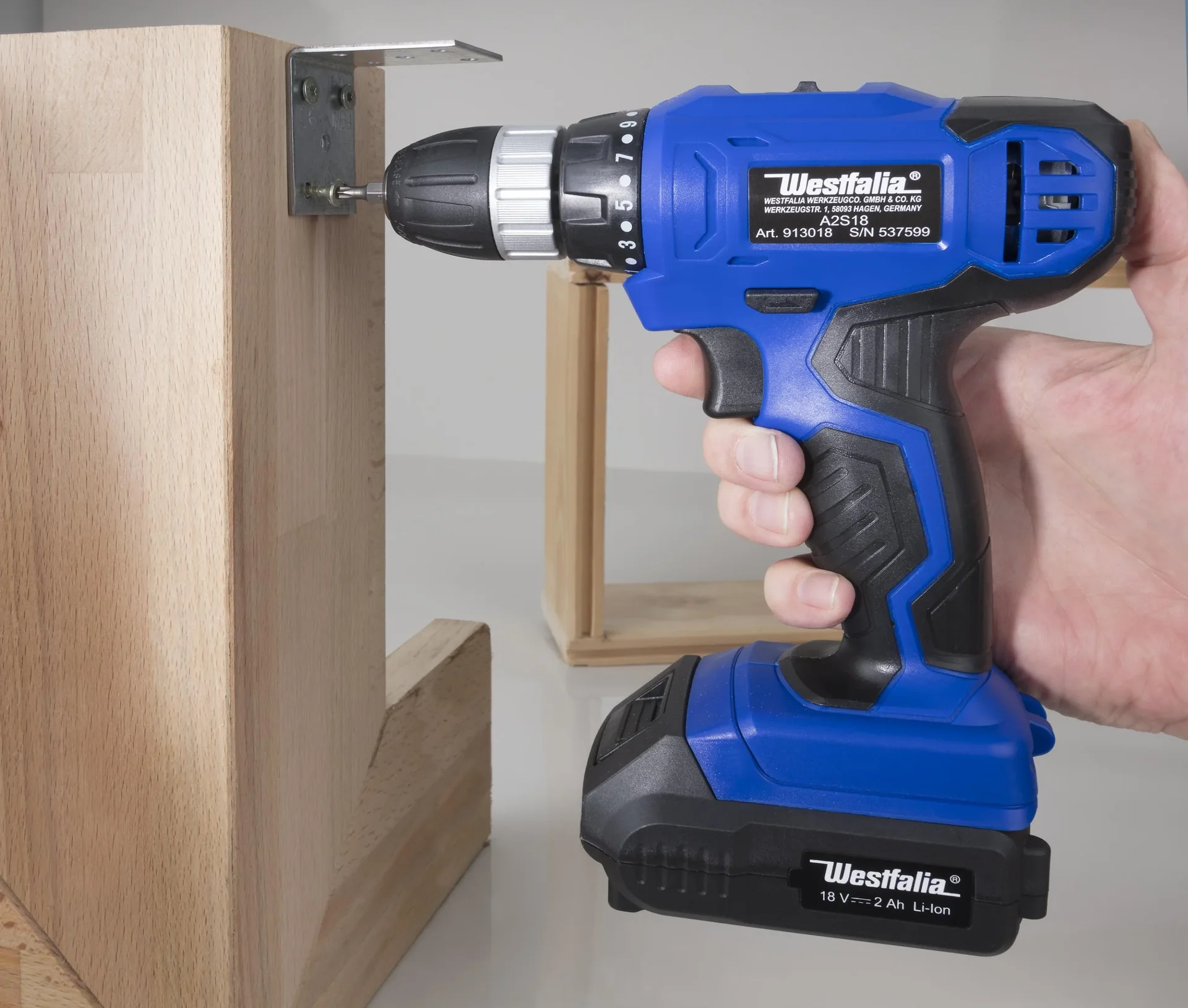 2-Gang Akkuschrauber A2S18 18 Volt, Lieferung ohne Akku und Ladegerät - 1