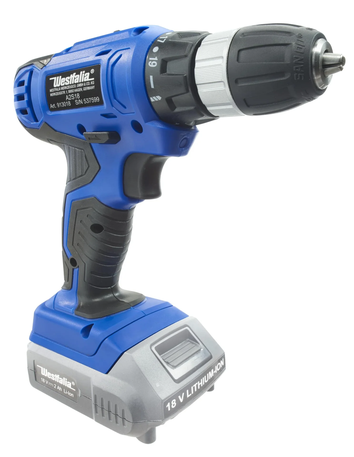 2-Gang Akkuschrauber A2S18 18 Volt, Lieferung ohne Akku und Ladegerät - 3