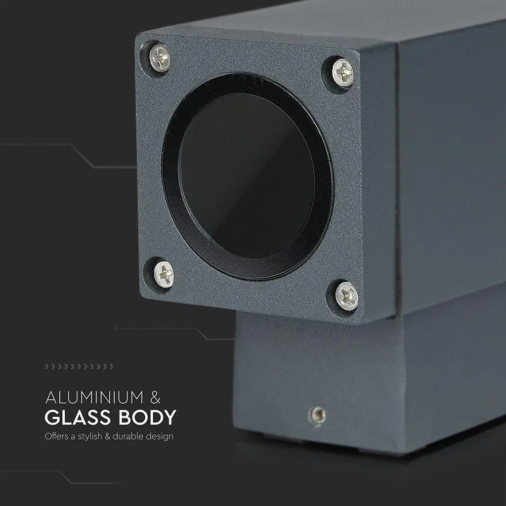 VT-841 Wandleuchte für den Außenbereich - GU10 - Grau - IP44 - 3