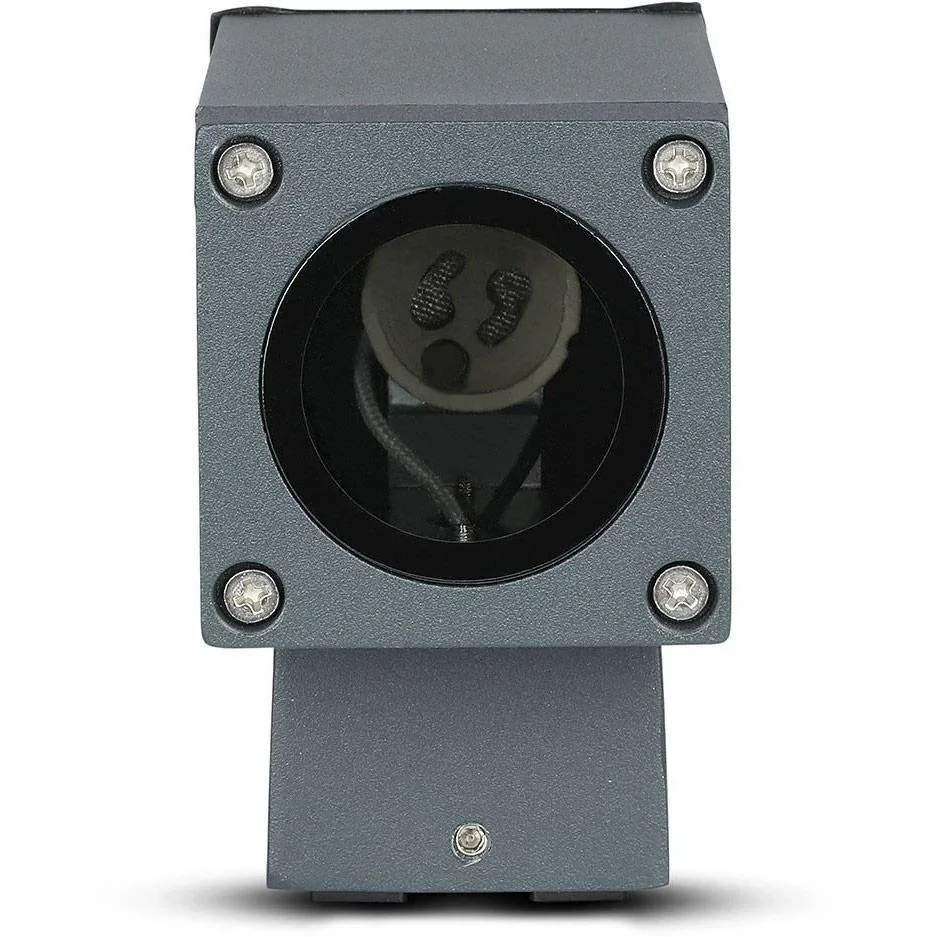 VT-841 Wandleuchte für den Außenbereich - GU10 - Grau - IP44 - 7