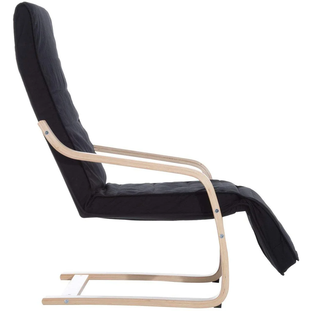 Relaxsessel Relaxstuhl Sessel Auflage Schwarz - 0
